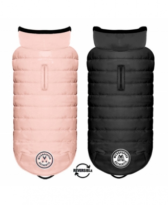 Milk & Pepper Arctik Wendejacke Schwarz/Rosa