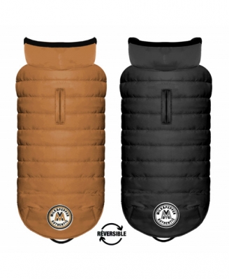 Milk & Pepper Arctik Wendejacke Camel/Schwarz