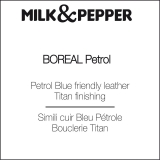 Milk & Pepper Boreal Petrol Blue