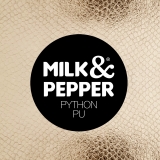 Milk & Pepper Python Gold
