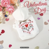 Sweater mit Herz und Kapuze